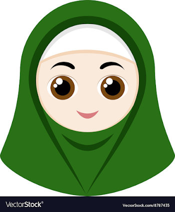 Hijab Avatar Ramadan Vector Images (36)