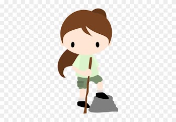 Hiker Girl Clip Art