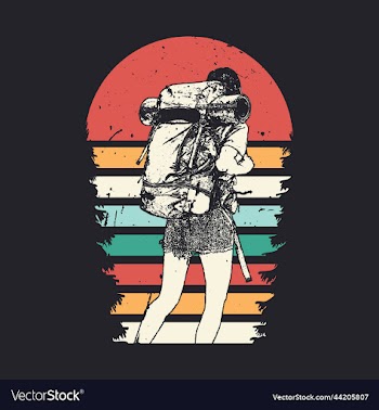 hiking t shirt design