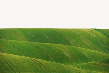 Hill border collage element, nature | Free PSD - rawpixel