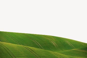 Hill border collage element, nature | Free PSD - rawpixel