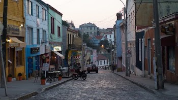 Hilly City Street