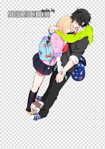 Himari Takakura Pixiv Anime Animation, anime couple transparent background PNG clipart