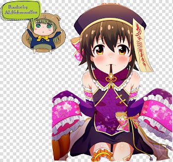 Hinata halloween render transparent background PNG clipart