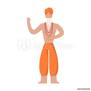 Hindu sadhu monk