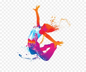 Hip-hop dance Silhouette Dance studio - Jumping woman 