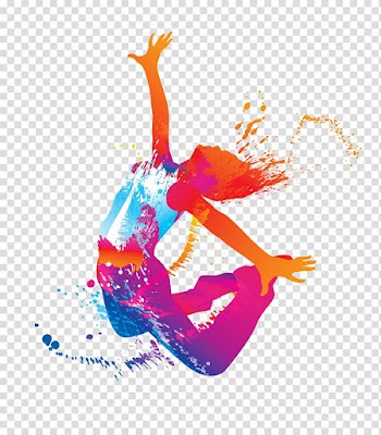 Hip-hop dance Silhouette Dance studio, Jumping woman, jumping person liquid illustration transparent background PNG clipart