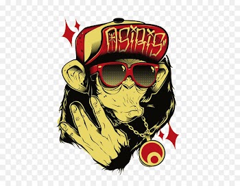 Hip hop Drawing Graffiti - Hip Hop Gorilla 