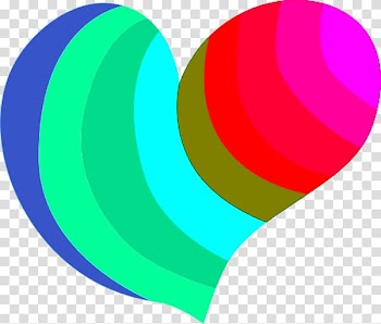 Hippie Heart , Hippie Heart transparent background PNG clipart
