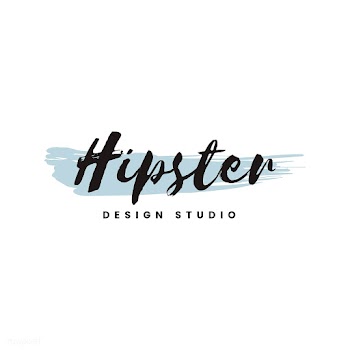 Hipster design studio logo vector | Free stock vector - 466384