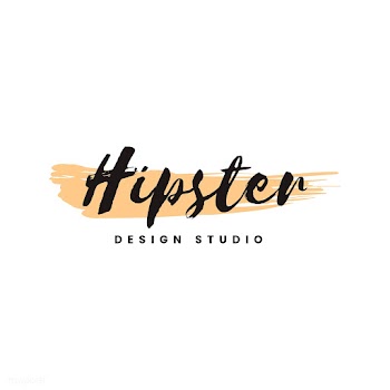 Hipster design studio logo vector | Free stock vector - 466388