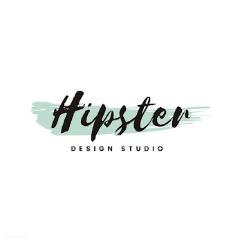 Hipster design studio logo vector | Free stock vector - 466432