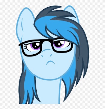 Hipster Rain Cloud By Wingedjustice On Clipart Library - Mlp Rain Cloud