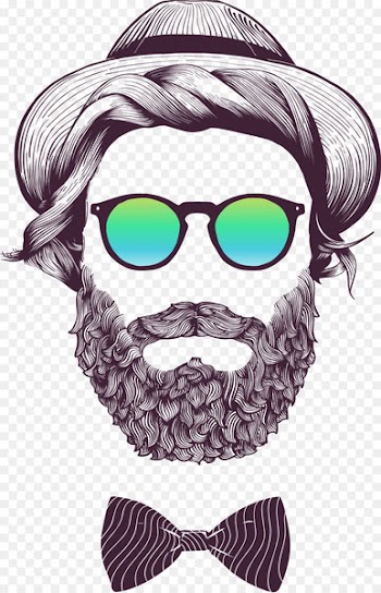 Hipster Stock photography Royalty-free Illustration - Foreign uncle glasses artwork 