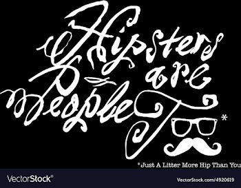 Hipsters Are Peope Too vector image