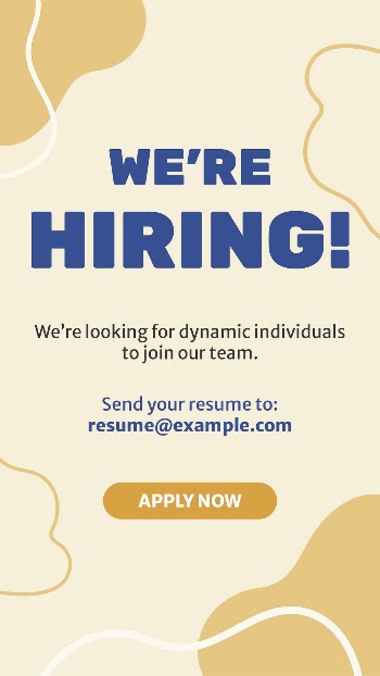 Hiring Instagram story template, editable | Free PSD Template - rawpixel
