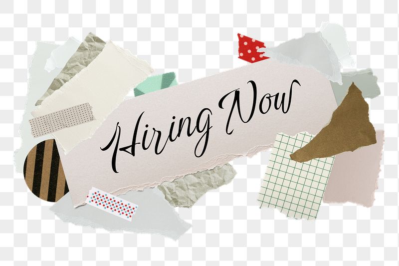 Hiring now png word sticker | Free PNG - rawpixel