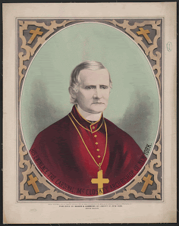 His eminence the Cardinal McCloskey, | Free Photo - rawpixel