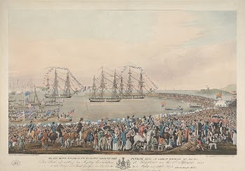 His Majesty's Embarkation at Kingstown | Free Photo - rawpixel