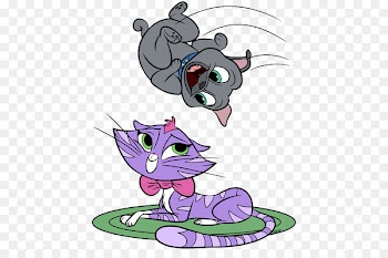 Hissy Cat Clip art Illustration Puppy - pals map 