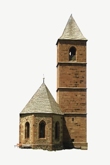 Historical church architecture collage element | Free PSD - rawpixel