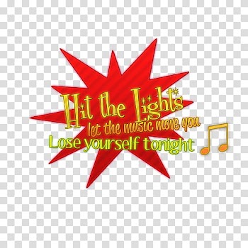 Hit the Lights transparent background PNG clipart