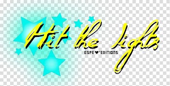 Hit the Lights transparent background PNG clipart