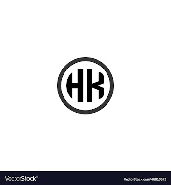 hk letter linked logo for business