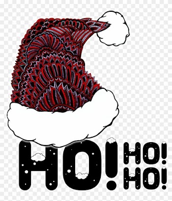 Ho Ho Ho Merry Christmas Http - Weihnachtsmannmütze Mit Text Tasche