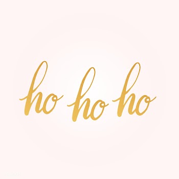 Ho ho ho typography style vector | Free stock vector - 517806