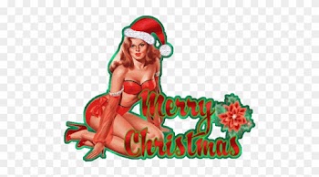 Ho Number One - Sexy Redhead Merry Christmas
