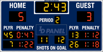 Hockey Scoreboards & Video Displays: High School & College