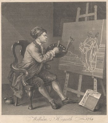 Hogarth Painting the Comic Muse | Free Photo - rawpixel