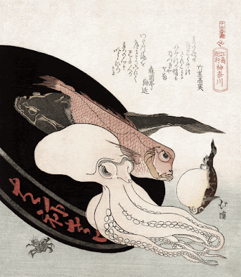 Hokkei's Kanagawa (1780-1850). Original public | Free Photo Illustration - rawpixel