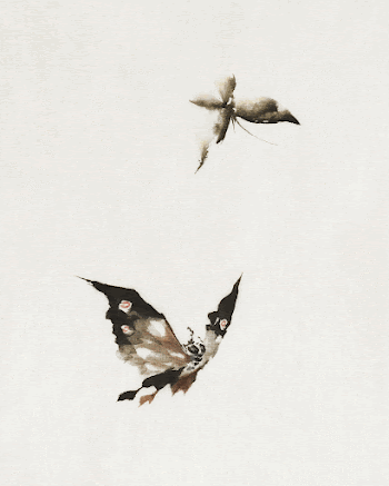 Hokusai's Butterfly and Moth (1830-1850). | Free Photo Illustration - rawpixel