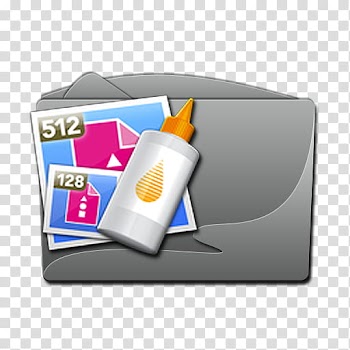 Hold The Line, gray and pink folder icon transparent background PNG clipart