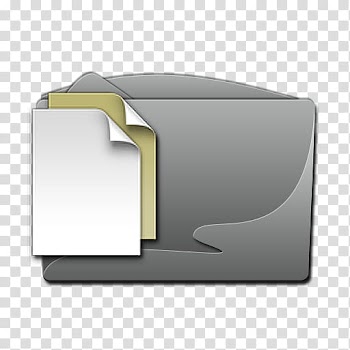 Hold The Line, white and gray folder icon transparent background PNG clipart