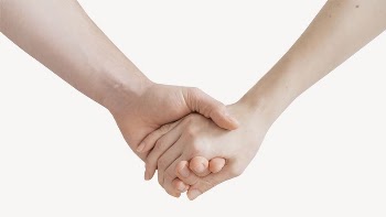 Holding hands collage element, togetherness | Free PSD - rawpixel