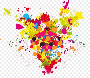 Holi Happiness Wish Love New Year - Colours Transparent PNG 