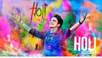 Holi Image editing PicsArt Photo Studio - happy holi 