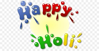 Holi Plain text Editing Clip art - Happy Holi Text PNG Transparent Images 