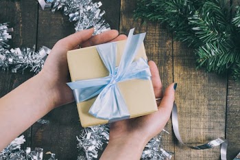 Holiday Gift In Hand