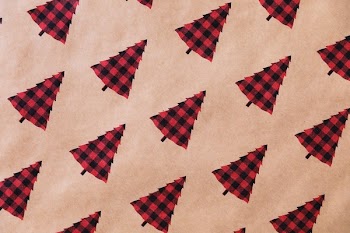 Holiday Gift Wrap Background Texture