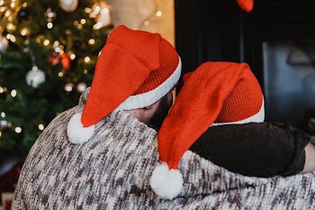 Holiday Hats By the Fire