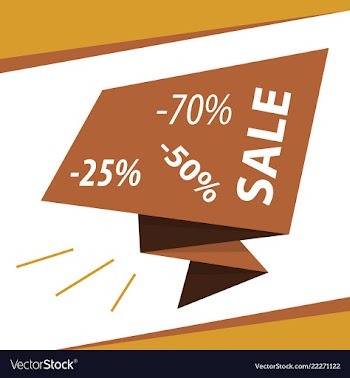 Holiday sale calligraphy calligraphic banner sale vector image