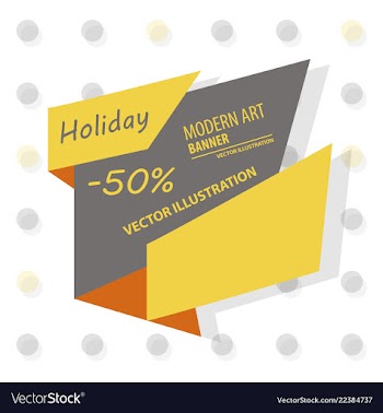 Holiday sale calligraphy calligraphic banner sale vector image