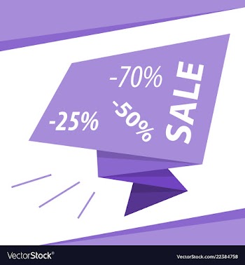 Holiday sale calligraphy calligraphic banner sale vector image