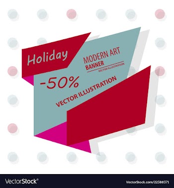 Holiday sale calligraphy calligraphic banner sale vector image