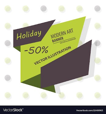 Holiday sale calligraphy calligraphic banner sale vector image