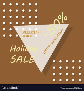 Holiday sale calligraphy calligraphic banner sale vector image